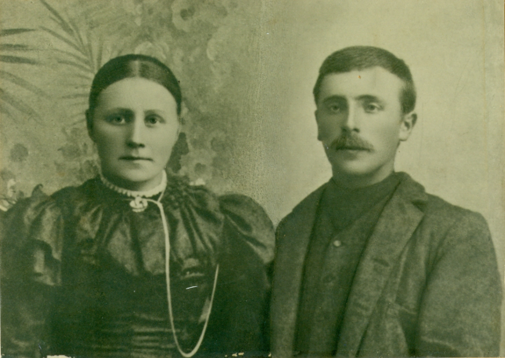 Olga Marie og Johan Peter Dybvad.