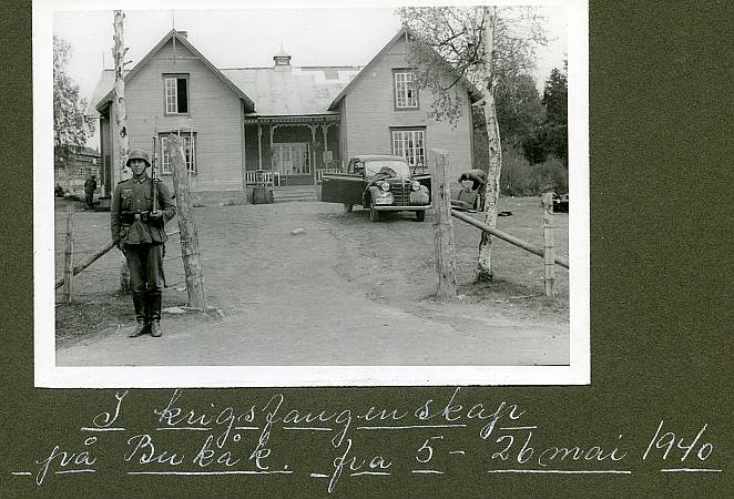 I krigsfangenskap på Berkåk 5. - 26. mai 1940
