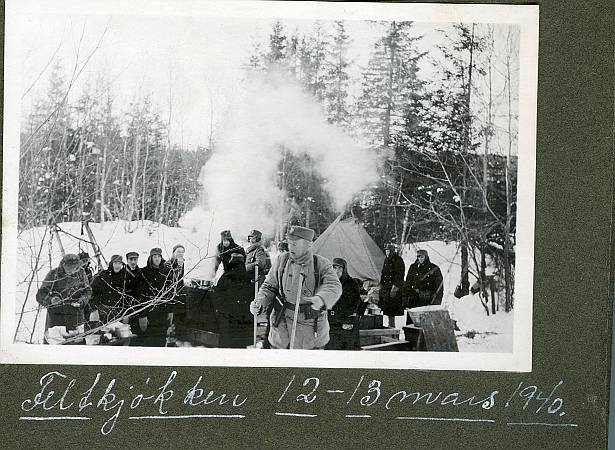 Feltkjøkken 12 - 13 mars 1940