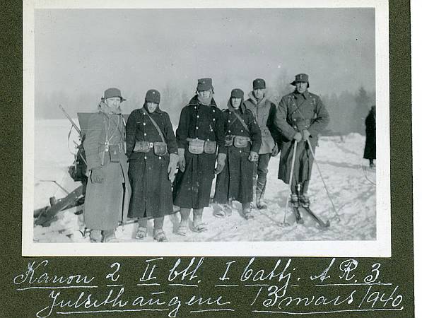 Kanon 2, II batt., I bataljon, AR3, Julseth-haugene, 13,3-1940