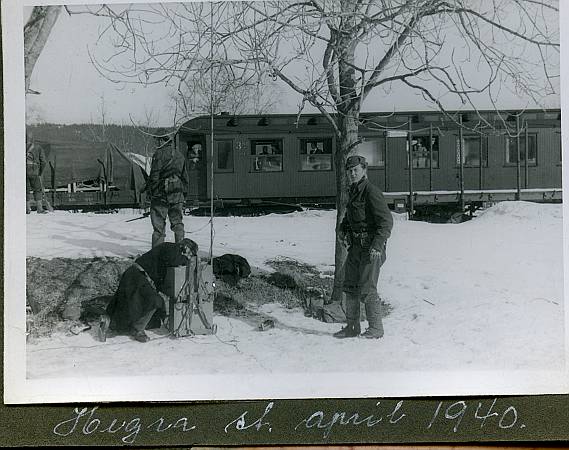 Hegra stasjon april 1940