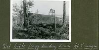 Det hvite flagget heises over Hegra festning 5/5 1940 kl. 04:00