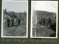 De første tyske soldater kommer inn på Hegra festning 5/5 1940