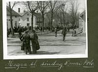 Befalsstyrken som krigsfanger ved Hegra stasjon 5/5 1940