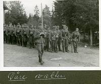 I krigsfangenskap på Berkåk 5. - 26. mai 1940.<br>Vaktstyrken